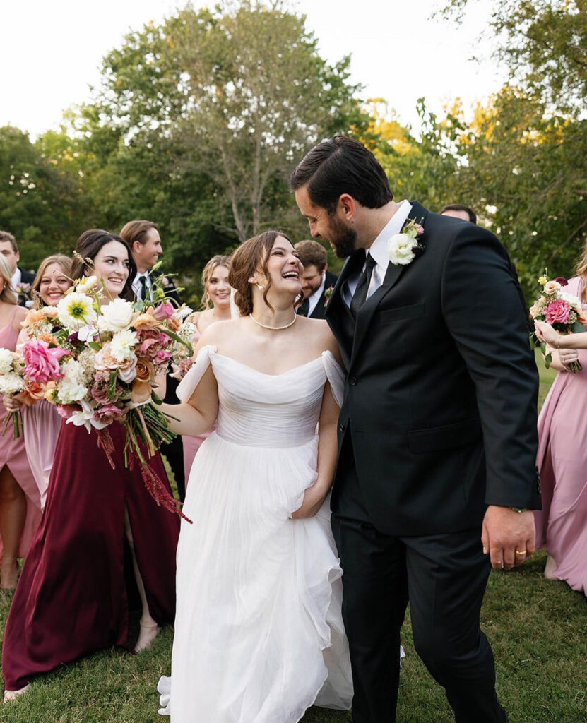 Bride Groom Sassafras Vineyards