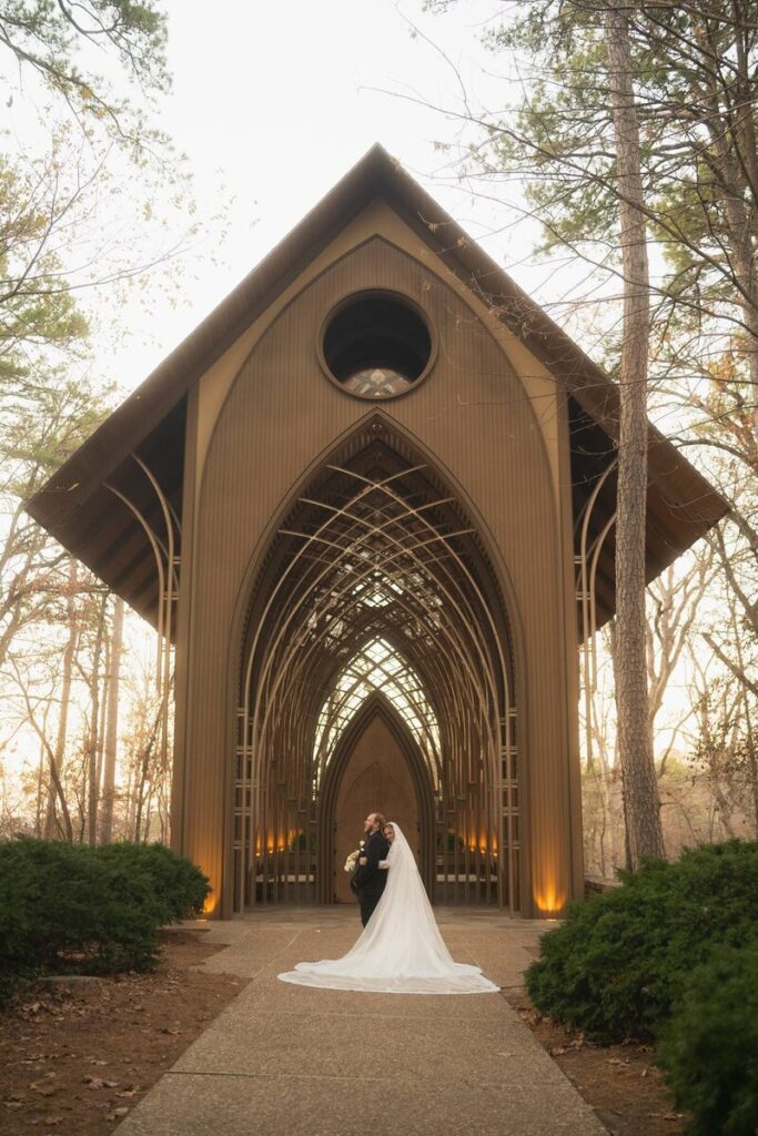 Mildred B Cooper wedding chapel in Arkansas