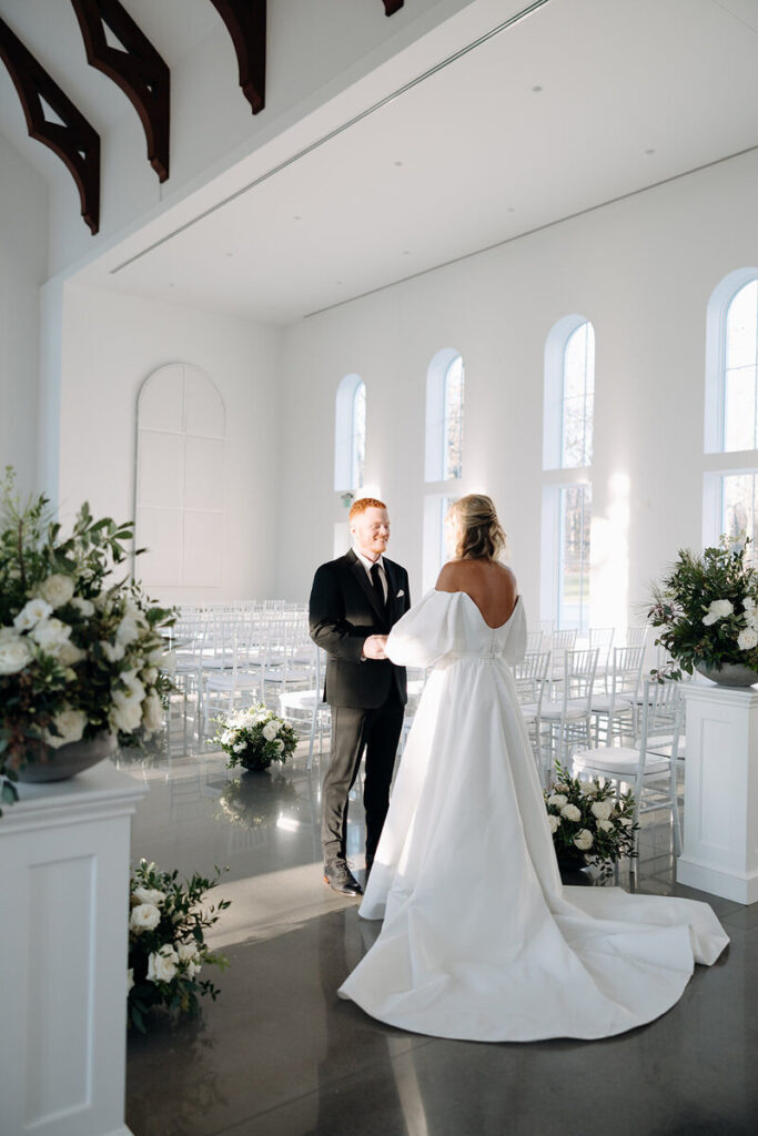 Wedding ceremony at The Grand at Willow Springs